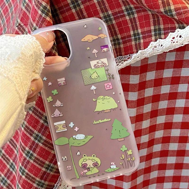 Coque iPhone 17 PROMAX Arrosoir Petite Grenouille - Compatible avec iPhone 16 Dépoli, 15 Fun, 14 Coque Souple, 13