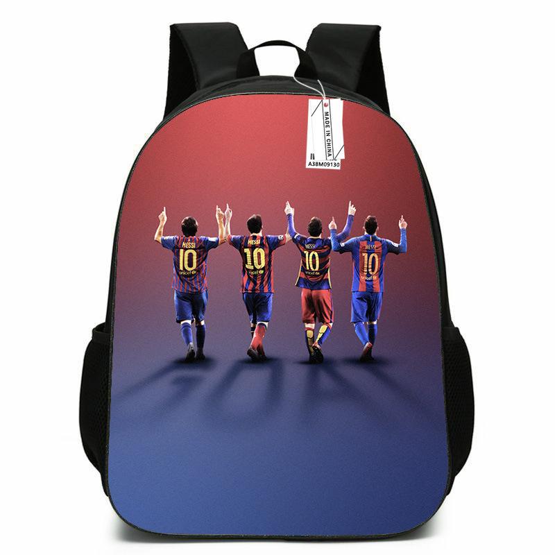 Digital Printing Football Peripheral Schoolbag Cartoon Backpack Primary School Student Animation Cartoon Backpack
