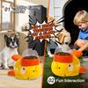 Interactive Duck Shaped Treat Toy Dog Interactive Treat Dispenser Toy for Small Medium Dogs and Cats