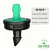 4/6/8/10/20/30/40/50/60L Fixed Flow Pressure Compensating Drip Emitter Self-Cleaning Durable Gardening Irrigation Flow Dripper