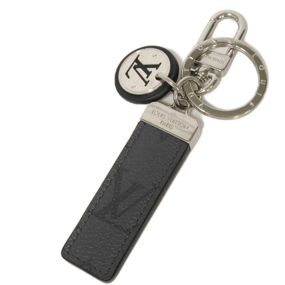 Used 12564 Porto Clé Neo LV Club M69475 7950 LV Circle LV Logo Black Monogram Eclipse Reverse Gray Men's from Japan