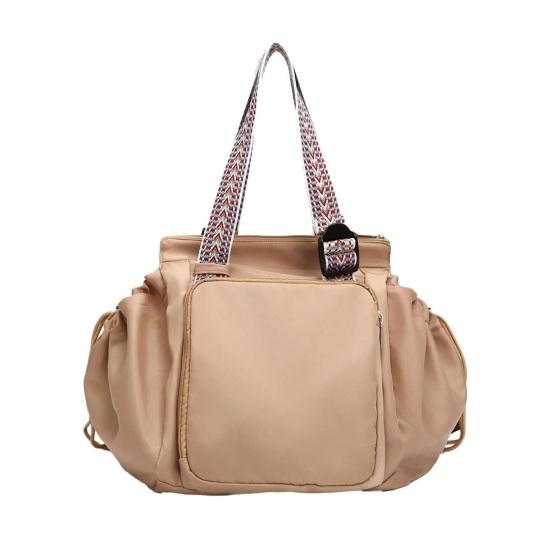 Multifunktionell reseorganisatörsväska för kvinnor 4-i-1 Stor kapacitet Tote Ryggsäck med 15 fickor Bärbar Crossbody Axelväska för Resa Strand