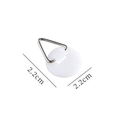 Plastic Hooks with Hooks, Round, 10 Pack for Hanging and Organizing