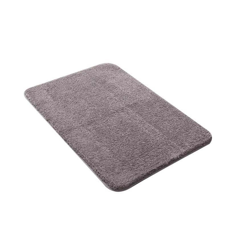Water Thick Absorbent Microfibre Bath Mat Washable Non Slip Plush Mats Bath