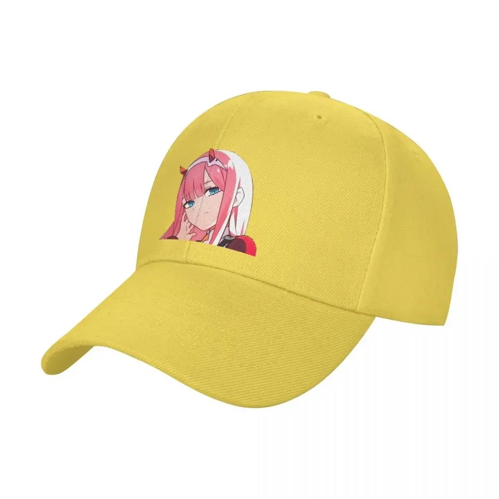Zero Two Darling in the Franxx Baseball Cap summer hat fashionable sailor cap for Unisex Unisex Womens