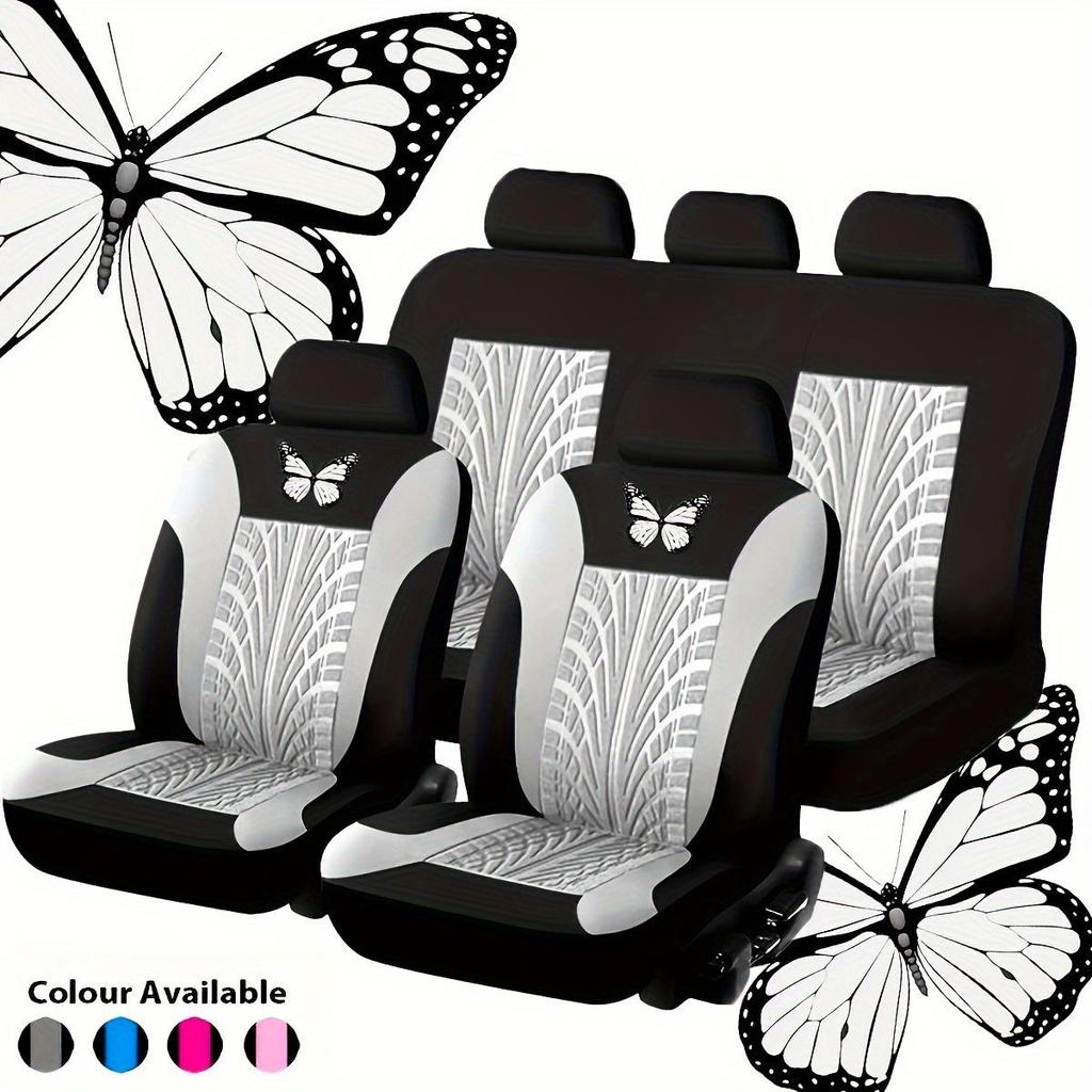 Universal Butterfly Print Car Seat Cover