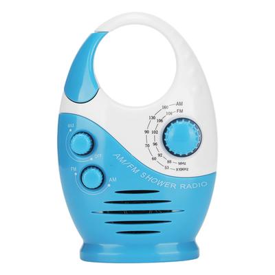 Multifunctional Portable Shower Bathroom Hanging Music Radio with Built-in Speaker, Waterproof, Loud and Clear Sound for Everyday Use