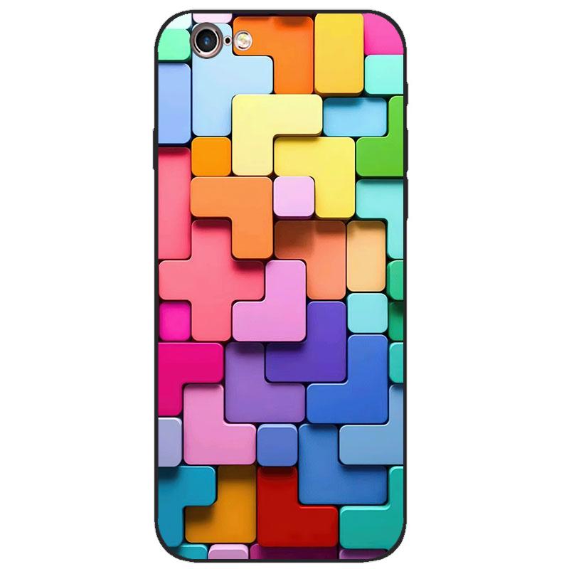 For iPhone 5s SE 5 Case Cover Silicone Soft TPU Cover Print Flower Cute Animal Phone Case For iPhone 6s 6 7 8 Fundas Cases