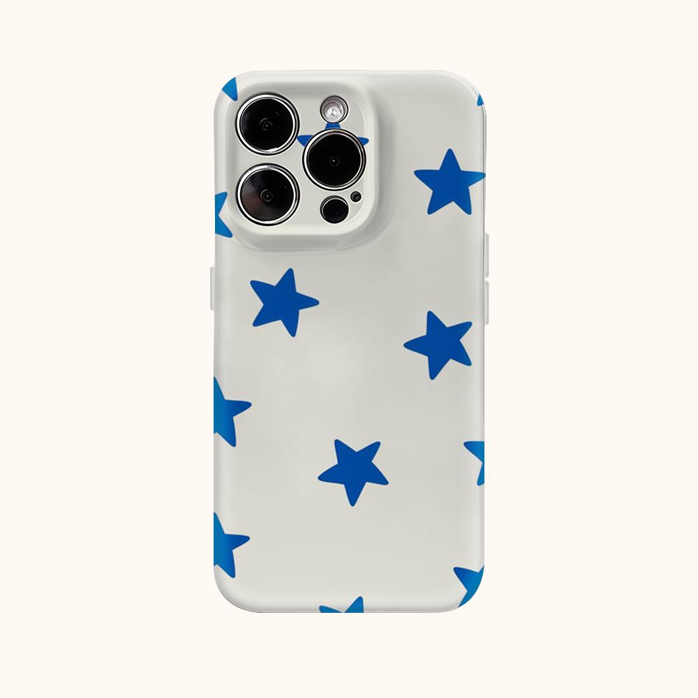 Blue StarsFor Magnetic Phone Case for IPhone 17 16 15 14 13 Pro Max Plus Single Double-layer Tough Case