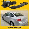 LH Exterior Driver Handle Side Door and Fit Bracket Ford 2008-2011 Focus Black