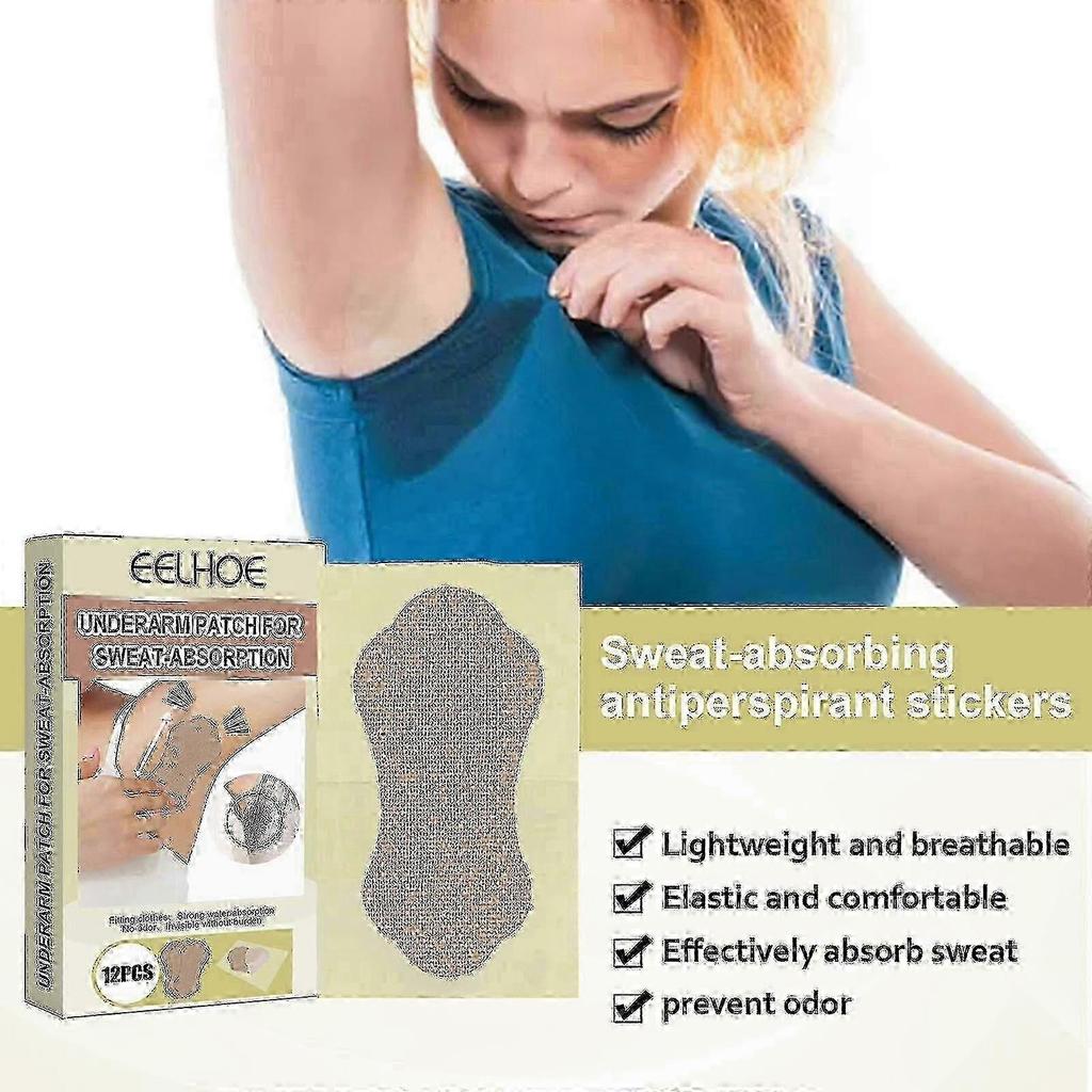 Underarm Sweat-absorbing Stickers Underarm Anti-perspirant Stickers Invisible Long-lasting Anti-sweat-absorbing Stickers Ultra- 25-26