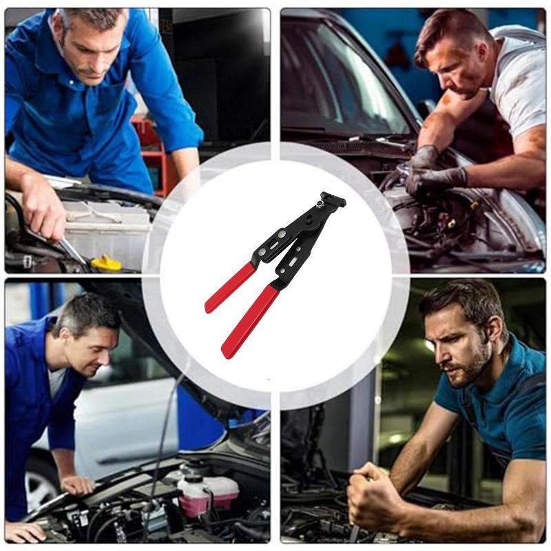 Automotive Hose Pinch Tool Axle Clamp Pliers Multi-Purpose Crimper For ATV Heater Engine Tube Disconnect Workshop Brake