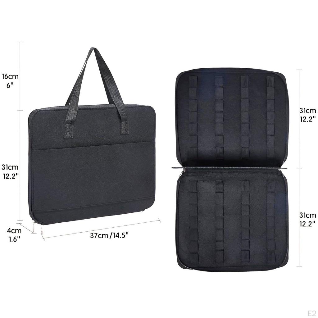 Toy Car Storage Organizer Carrying Case 56 Slots Portable Traveling Bag for