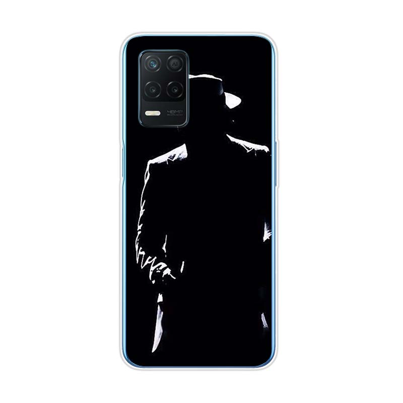 Man Suit Shirt Tie For Realme 8 8i V3 V5 GT Neo Flash Edition Explorer Master Neo2 Narzo 30 50i 50A C21Y Phone Case