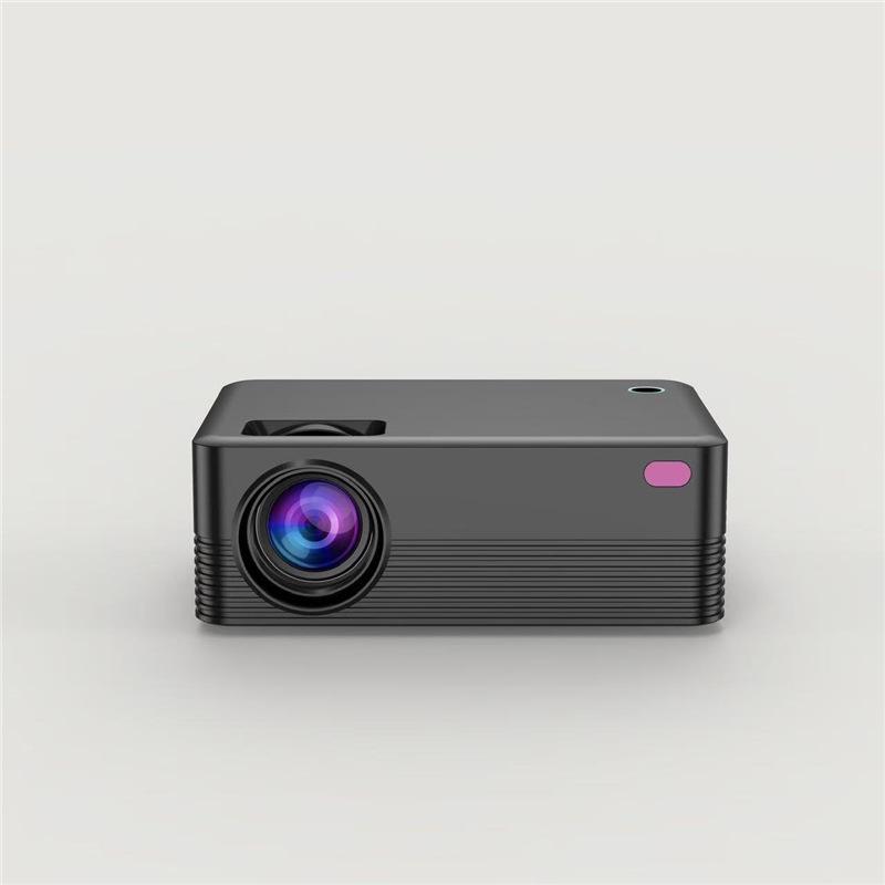 

2026 Germany 4K HD Mini Projector: Portable Home Theater US Plug чорний