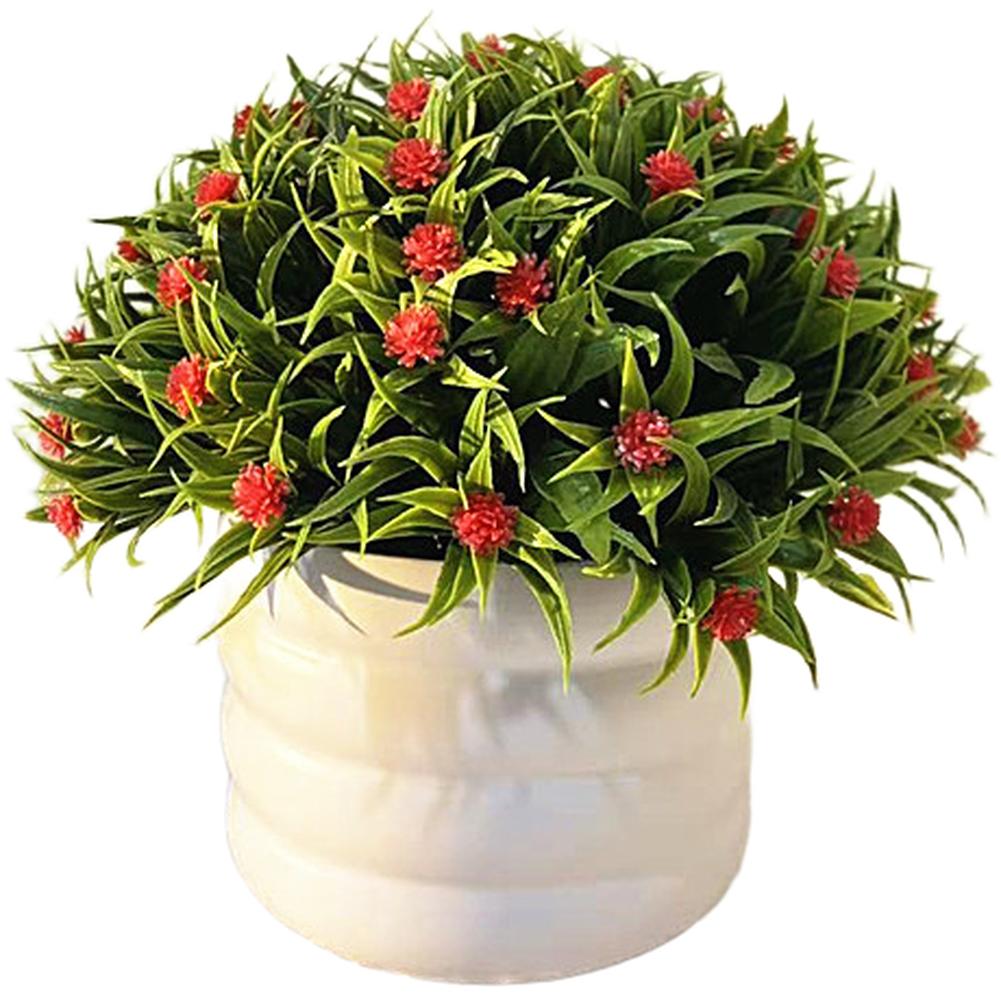 

Artificial Gypsophila Half Plastic Arrangement for Table Centerpiece For Home Office Wedding Garden Balcony Use красный