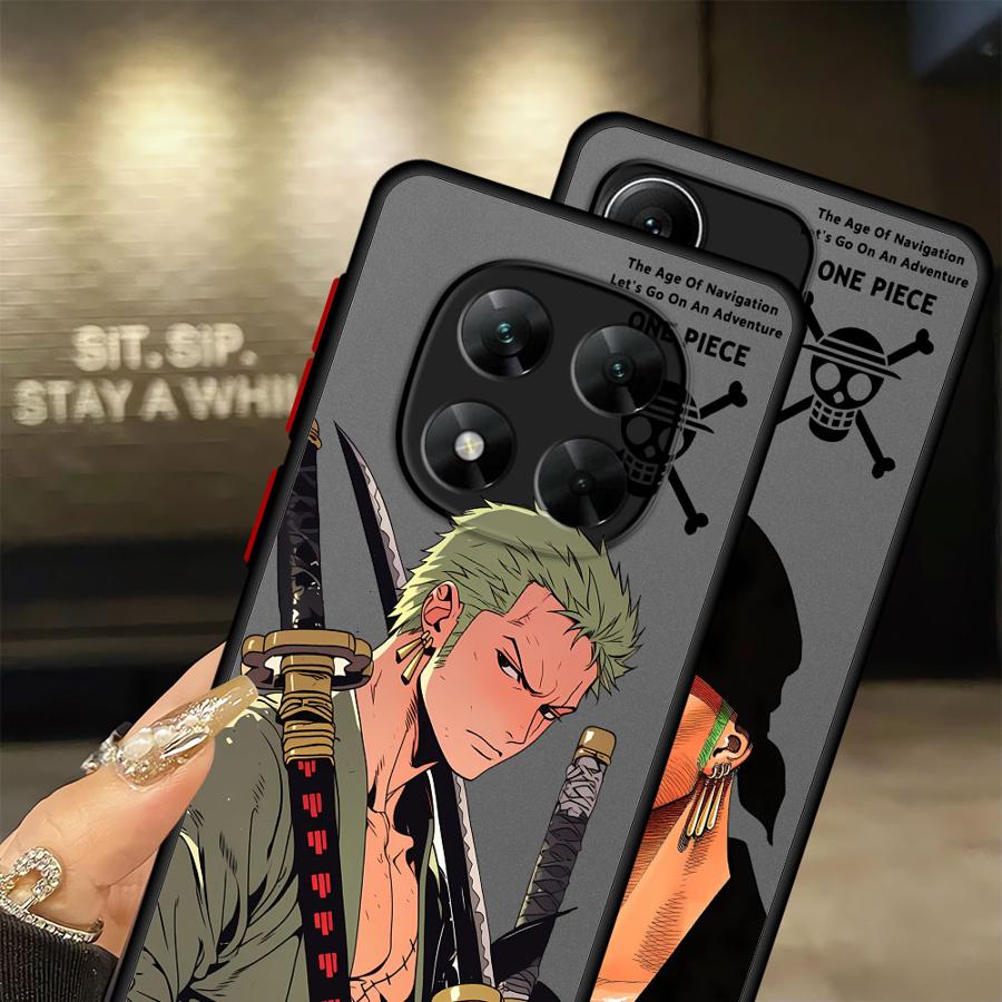 Case for Xiaomi Redmi Note 14 A4 13C 12 13 Pro Plus 14C 9S 10 11 Funda Back Phone Cover One Piece Zoro Cool