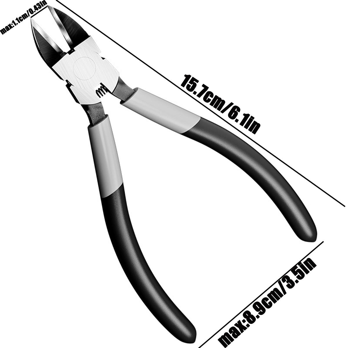 

6-дюймовые кусачки, острогубцы, профессиональные ручные инструменты для электриков, инструмент для зачистки проводов электрика, щипцы для розеток