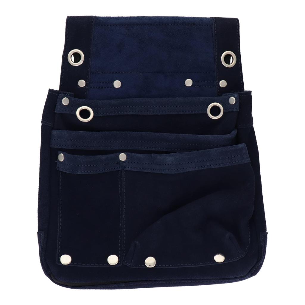 Sankyo Corporation DBLTACT Suede Leather Nail 2 Bag, Tiers, Navy, DSL-07NB