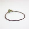 Ethnic Style Ceramic Leaf Anklet for Women - Simple, Fresh Jewelry Gift