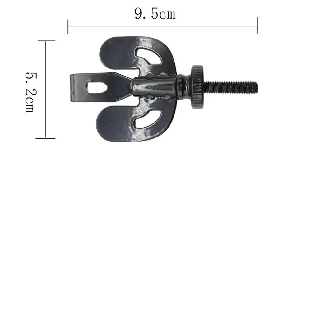 

1 Pc Door Lock Anti-Theft Door Stopper Safety Device Portable Security Lock Gold/black For Travel Trip Home Hotel Supplies