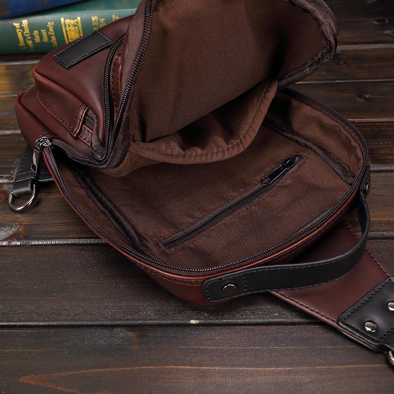 Men's Bag Fashion Casual Men's Shoulder Bag Crossbody Chest Bag