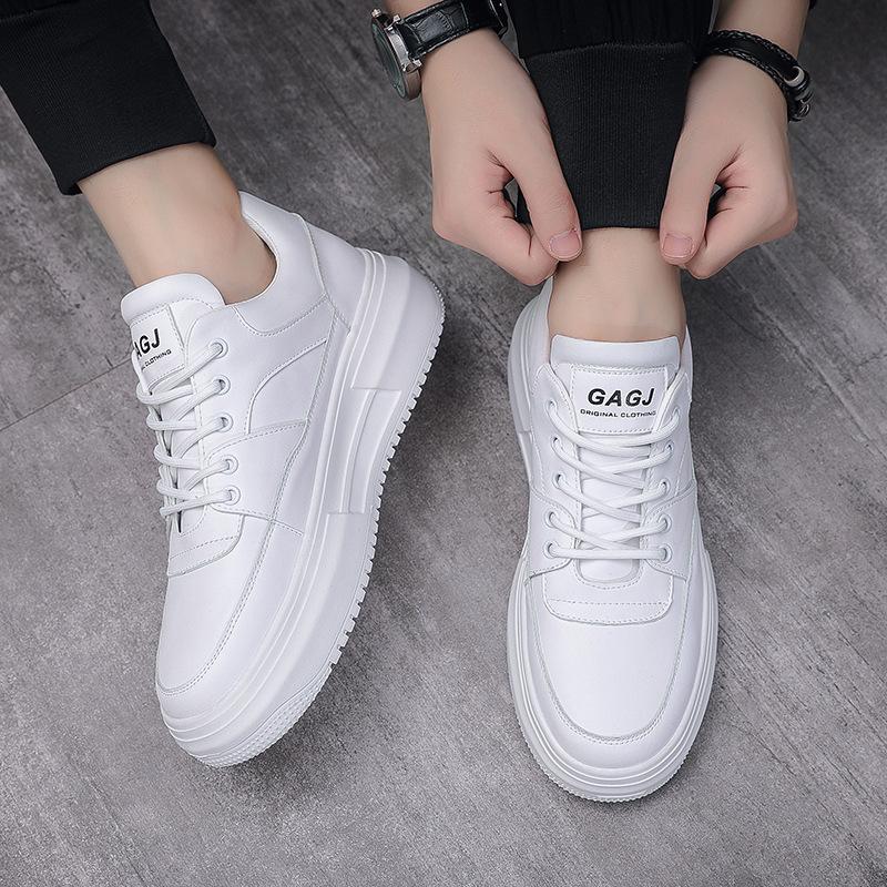 Men's board shoes Guochao retro little white shoes men's travel lightweight thick-soled foam soles niche versatile factory direct sales shoes