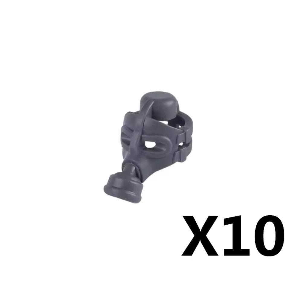 Military MOC Figure Building Blocks Explosion Proof Helmet Hat Gas Mask Kit SWAT Goggle Vest Belt Headset DIY Toy Gift K001