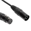 2PCS 3pin XLR3 to RJ45 Female Cable Plug and Play XLR Network Cord for LED Strip Recording Studio