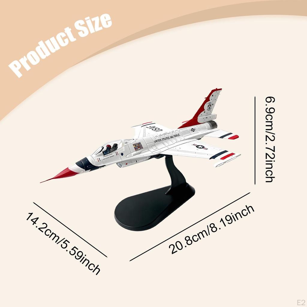 1:72 Aircraft Model Accessories for Space Lover Collectible Statue Desktop Art Ornament Bar