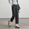 SOFSIL Women's Stretchy Cropped Tapered Casual Pants