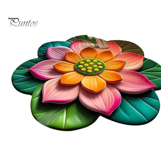 Soft Plush Floor Mat Large Size Non-Slip Backing Rug 3D Sunflower Design Door Living Room Bathroom Kitchen Decoration Non-slip