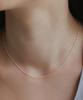 Tatiana (Silver925) Shine Tinsel Necklace Nz2017
