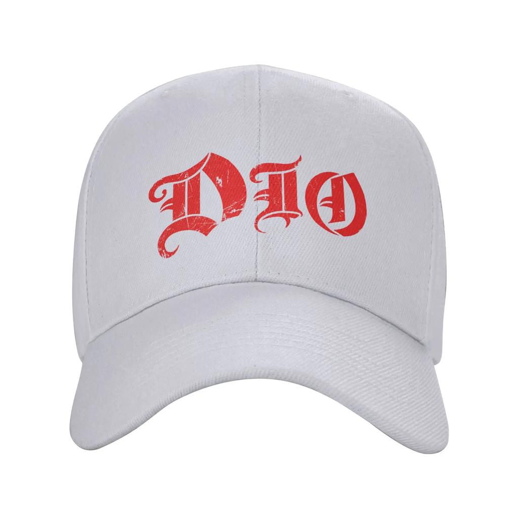 Benutzerdefinierte Dios Rockband Baseballkappe für Männer Frauen Atmungsaktiv Heavy Metal Musik Dad Hat Outdoor