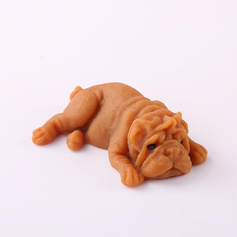 Dogs Squishy Anime Fidget Toys Puzzle Creative Simulation Decompression Toy Cute Kawaii Dog Stress Toys Party Holiday Gifts
