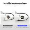 Car Door Keyhole Sticker Lock Protection Dustproof Decals For Renault Clio Koleos Megane Espace Dacia RS Kadjar ZOE Scenic A26