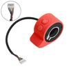 Electric Scooter Finger Throttle Accelerator Speed Controller With Headlight Switch Button Forhx X6 X7 Scooter Accessories