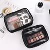 Organizer Zipper Female Toiletry Bag Transparent Cosmetic Bag Bath Storage Makeup Case Storage Bag