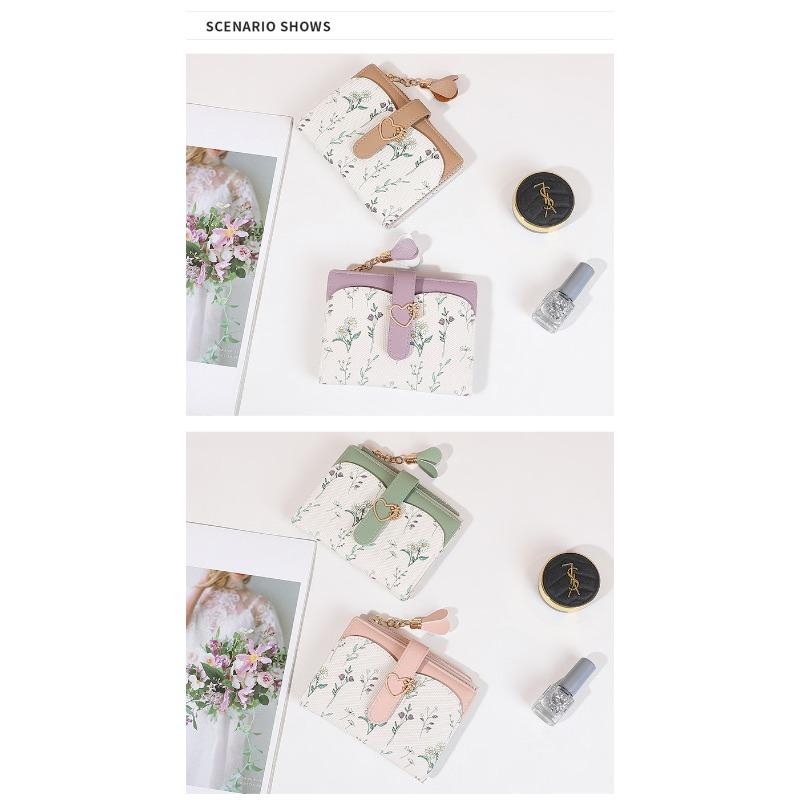 Simple Short Wallet Multi-card Change Bag Card Bag Small Fresh and High-end Women's Wallet