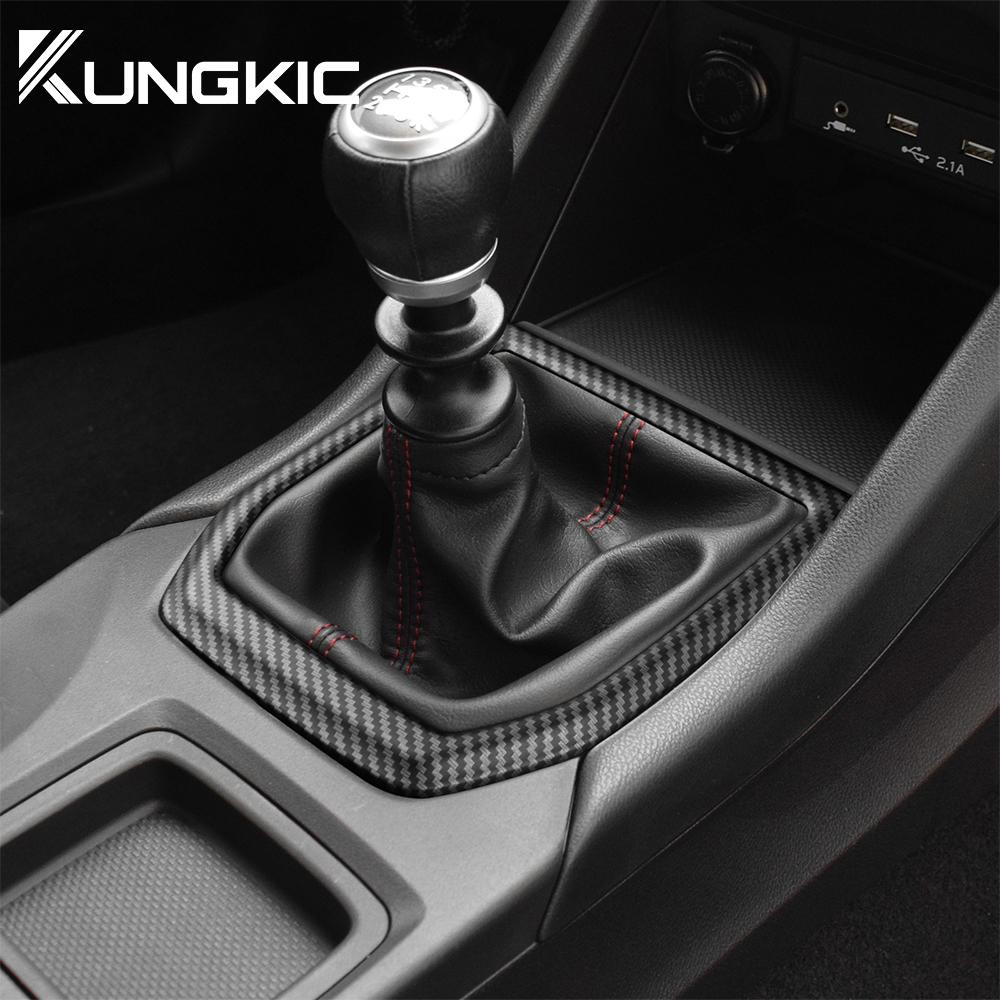For Subaru WRX/ WRX STI 2025 2025 2025 ABS Carbon Fiber Sticker Car Gear Shift Panel Cover Interior Trim RHD LHD Accessories