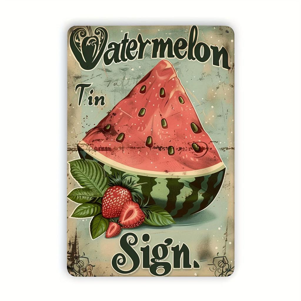 Vintage Bird Cactus Flamingo Metal Tin Sign Wall Art for Home, Bar, Garage & Garden Decor | Easy-Hang Vintage Animal Design