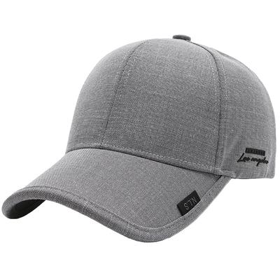 Baseball Dome CZA475 [White Fang] Hat, Cap, Men's, Cap, Embroidered, Logo, Sunshade, Casual, Shape, Spring, Summer, Autumn, Men's, (Light Gray)
