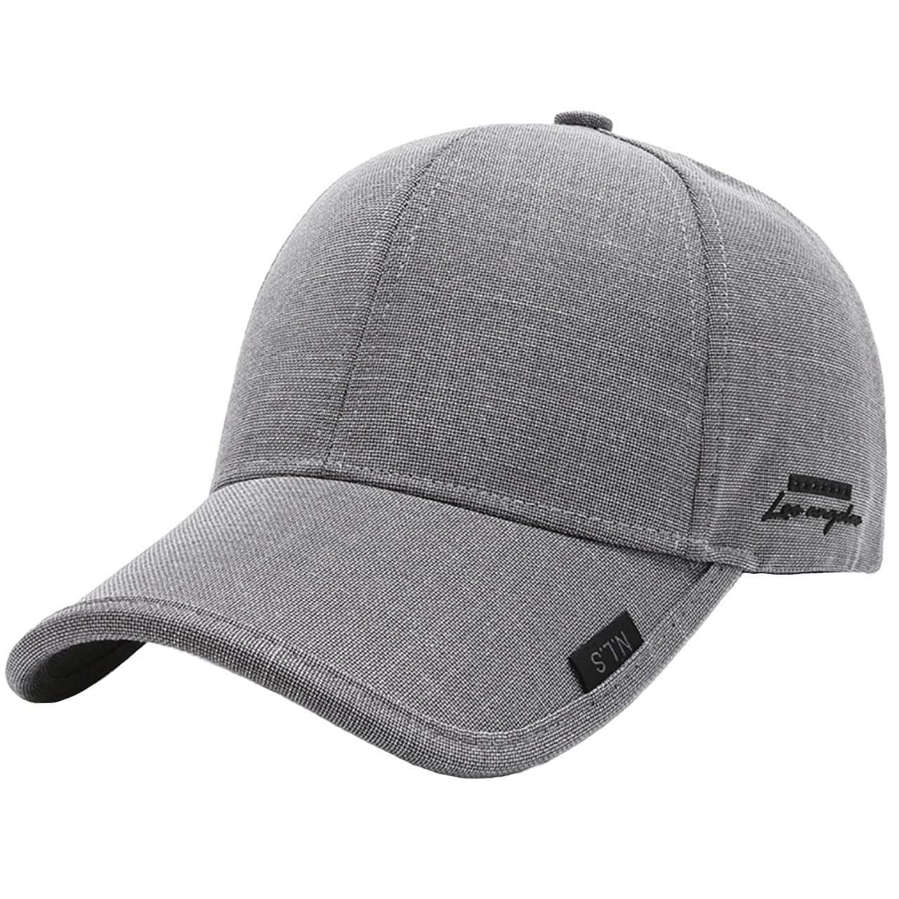 

Baseball Dome CZA475 [White Fang] Hat, Cap, Men s, Cap, Embroidered, Logo, Sunshade, Casual, Shape, Spring, Summer, Autumn, Men s, (Light Gray)
