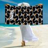 Personalized Classic Looney Tunes Compilation Beach Towel Microfiber Beach Towel Thin Absorbent for Beach Swimming Yoga Bath Sports. 091022