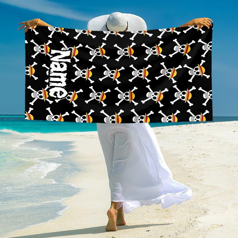 Personalized Classic Looney Tunes Compilation Beach Towel Microfiber Beach Towel Thin Absorbent for Beach Swimming Yoga Bath Sports. 091022