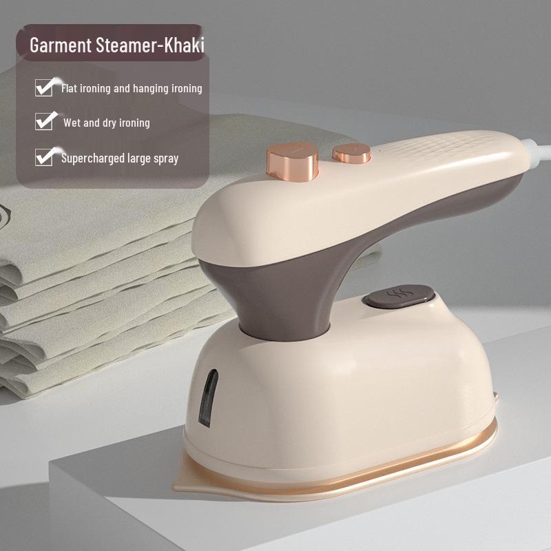 

Wall-Mounted Mini Handheld Steam Iron and Travel Ironing Brush хаки