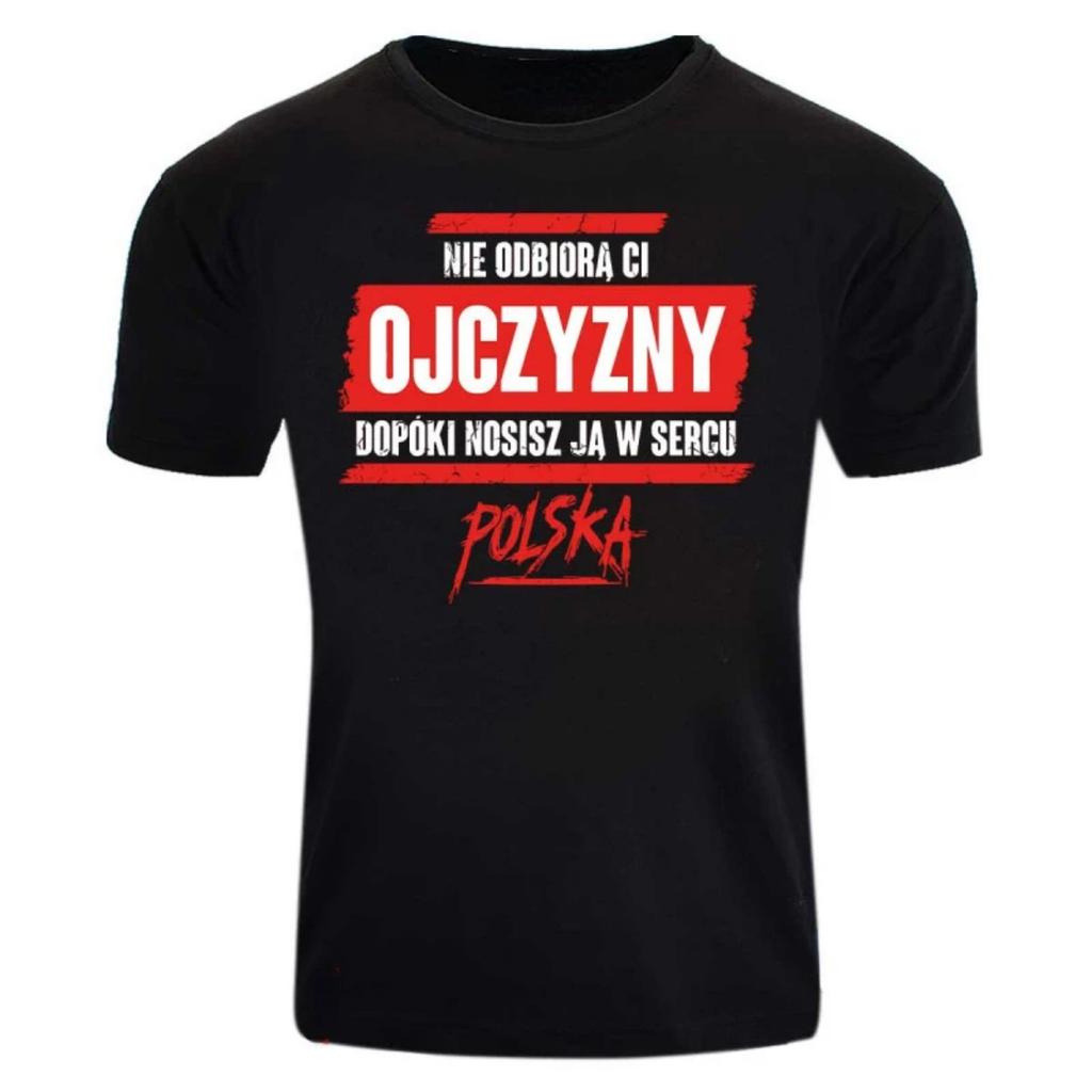 Patriotická Nevezmou Ti Vlast - Polské Patriotické Tričko 100% Bavlna Kulatý Výstřih Krátký Rukáv Ležérní Pánské Tričko Velikost S-3XL