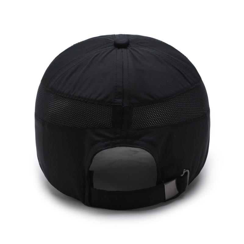 Summer Mesh Baseball Caps For Men Outdoor Sports Quick Drying Sunhat Unisex Solid Cycling Hats Women Print Sunscreen Cap New