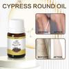 1-5x Cypress Round Oil for Hair Removal, Reduces Unwanted Hair Growth,Reducing Body Hair Growth 30ml