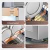 Miflame Double-Layer 95cm Stainless Steel Kitchen Sink Drain Rack